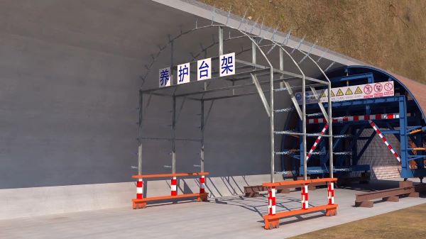 渭滨区隧道施工动画制作公司 - 隧道施工工艺和施工方法 - 隧道施工汇报动画视频 - bim 工程施工动画